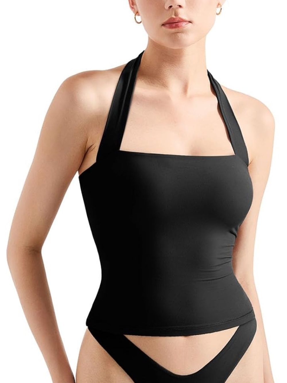 Suuksess Black Halter Top M